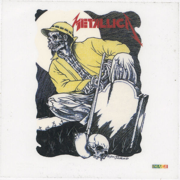 Metallica Gravedigger Sticker