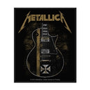 Metallica Hetfield Guitar Web  Sew on Patch Famous Rock Shop