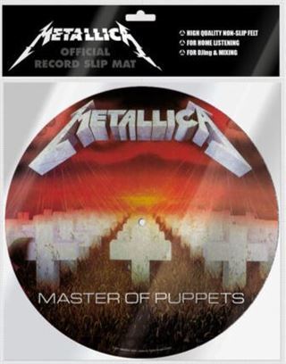 Metallica Master of Puppets Record Slipmat 290 X 290