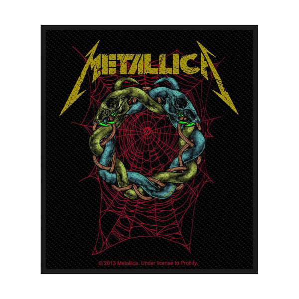 Metallica Standard Tangled Web Sew on Patch