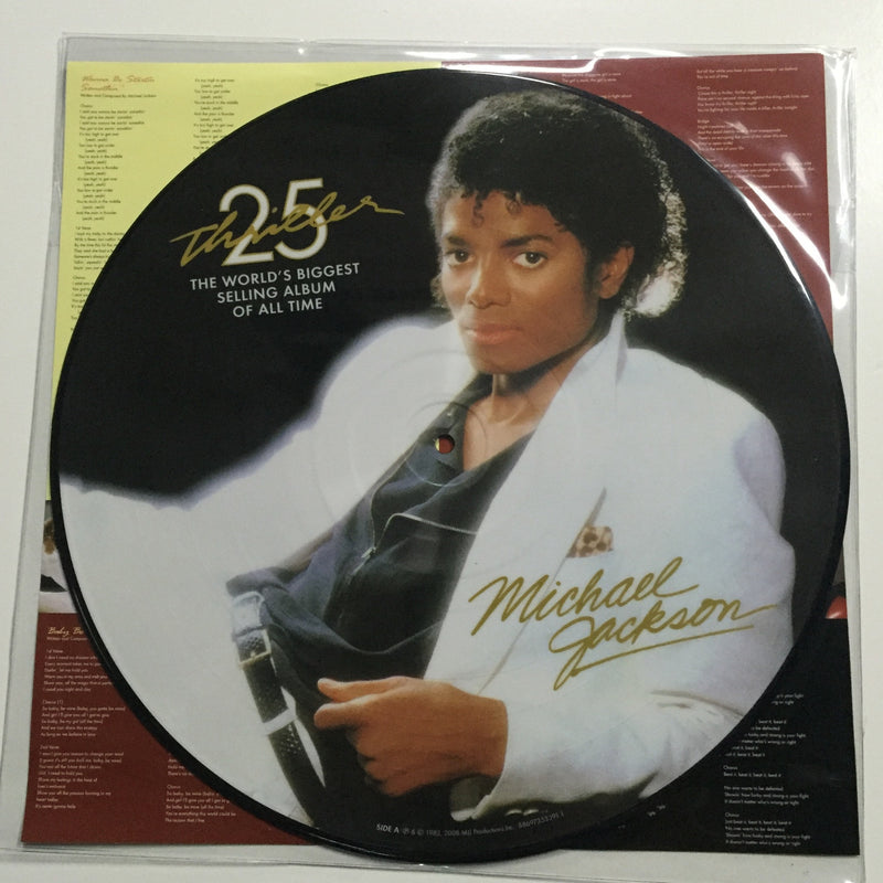 Michael Jackson 25th Anniversary Limited Edition Picture Vinyl. Famous Rock Shop Newcastle. 517 Hunter Street Newcastle, 2300 NSW Australia