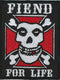 Misfits Embroidered Iron On Patch  Famous Rock Shop
