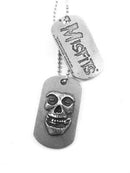 Misfits Skull Dog Tags