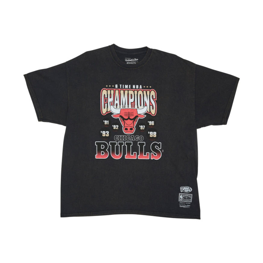 Mitchell & Ness Chicago Bulls Vintage Championships Tee MNCG4173VI UNISEX Famous Rock Shop Newcastle, 2300 NSW. Australia. 1