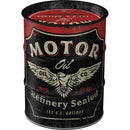 Money Box Oil Barrel Motor Oil Nostalgic-Art