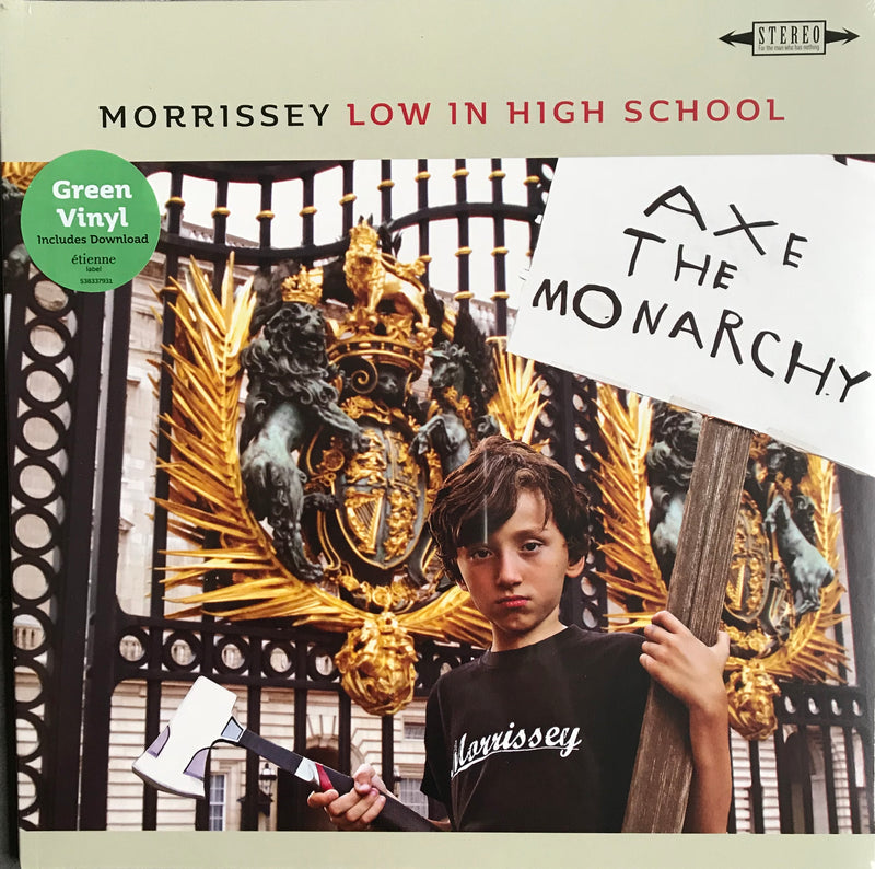 Morrissey Low In High School Limited Edition Green Vinyl LP BMG96013 Famous Rock Shop Newcastle 2300 NSW Australia
