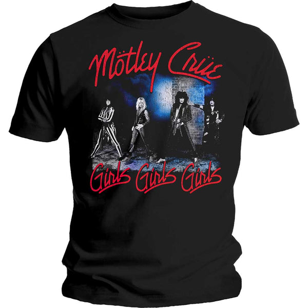 Motley Crue girls girls girls Unisex Tee