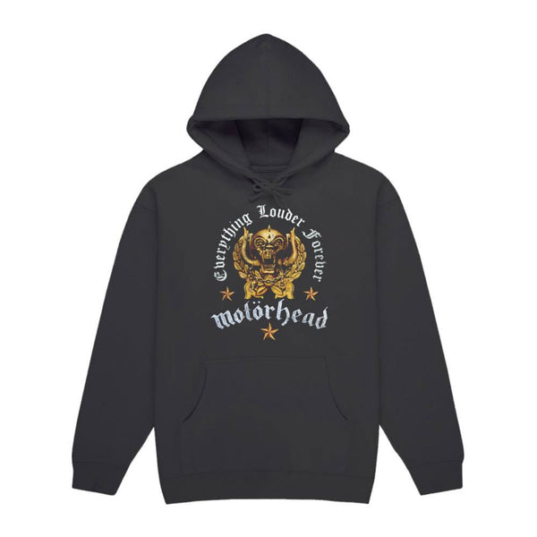 Motorhead Everything Louder Forever Charcoal Unisex Pullover Hoodie