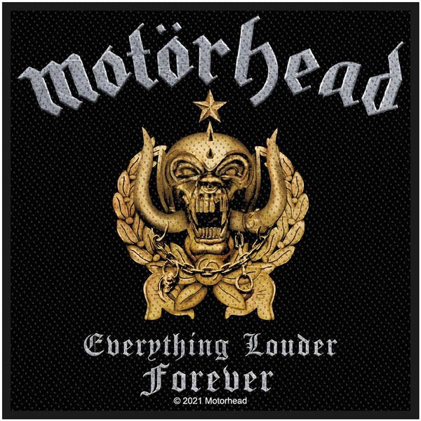 Motorhead Everything Louder Forever Patch