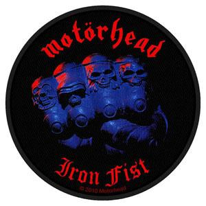 Motorhead Iron Fist Sew On Patch Famous Rock Shop