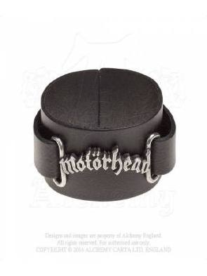 Motorhead Logo Leather Wriststrap Famousrockshop