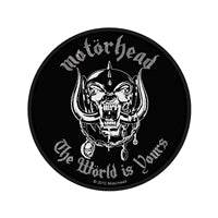 Motorhead The World Is Yours Sew on Patch