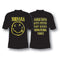 Nirvana Smile Black T-Shirt Famous Rock Shop Band Shirts Newcastle. 517 Hunter Street Newcastle, 2300 NSW. 