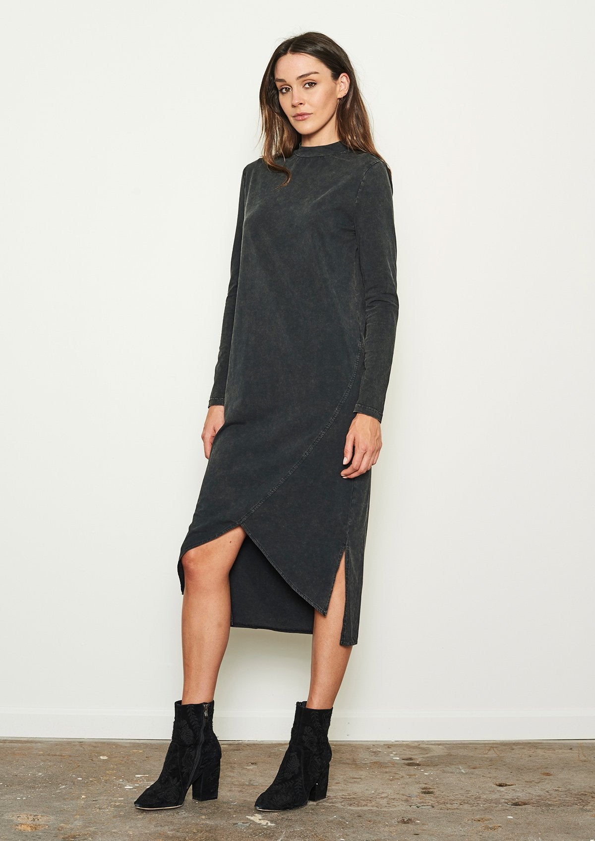Nana Judy THE QUATTRO DRESS Vintage Black