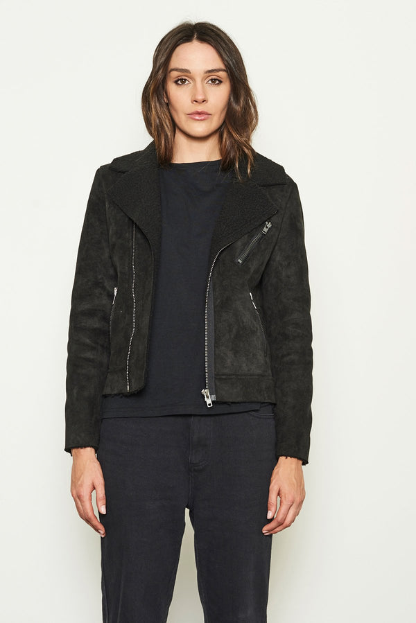 Nana Judy THE MONTICELLO BIKER JACKET Black