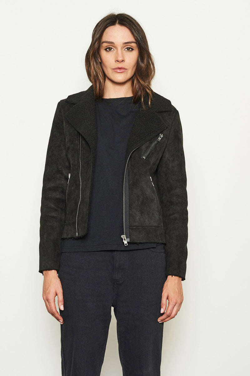 Nana Judy THE MONTICELLO BIKER JACKET Black