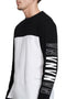 Nana Judy Mr Soul Long Sleeve T-shirt Black White NM4060A