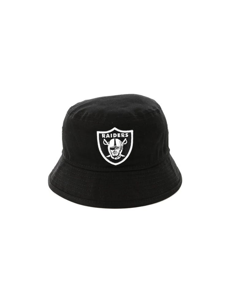 New Era Black Cap Bucket Los Angeles Raiders