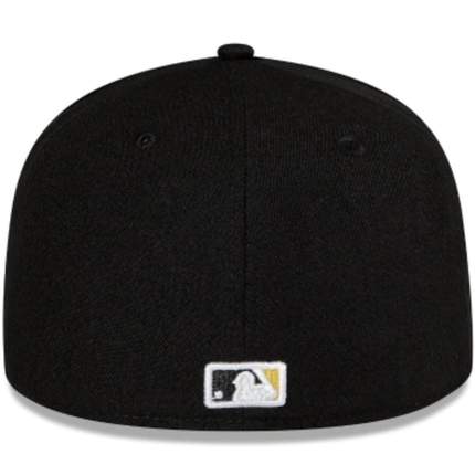 New Era 59Fifty MBL Pittsburgh Pirates Fitted Cap Black Famousrockshop.