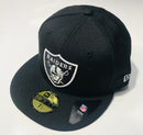New Era 59Fifty NFL Oakland Raiders  Fitted Cap Black White 70234535 Famous Rock Shop Newcastle 2300 NSW Australia