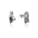 Nightmare Before Christmas Jack & Sally Stud Earrings 12mm