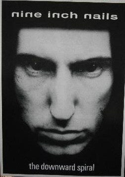 Nine Inch Nails NIN The Downward Spiral Poster  61×86cm