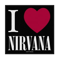 Nirvana I Love Nirvana SP2969 Sew on Patch Famousrockshop
