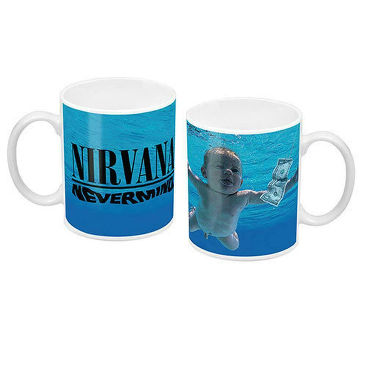 Nirvana Never Mind one Coffee Mug Famousrockshop