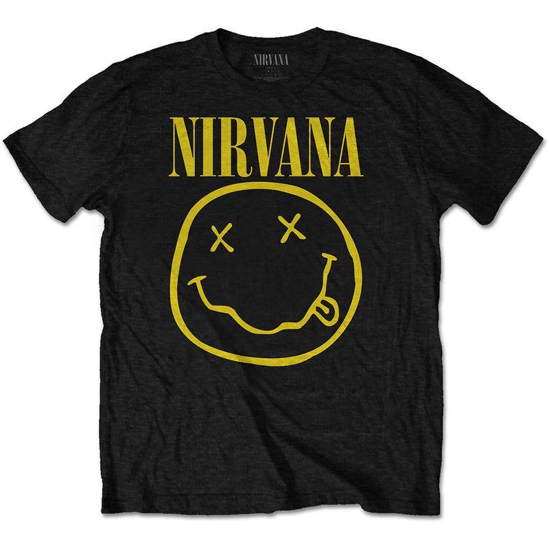 Nirvana Smiley Logo T-Shirt Tee