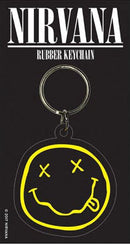 Nirvana Smily Rubber Keyring