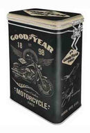 Nostalgic-Art Clip Top Tin Goodyear - Motorcycle
