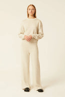 Nude Lucy Yuri Speckle Knit Pant Milk