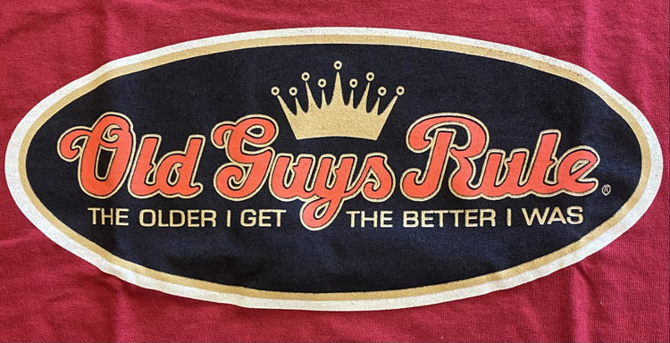 OGR Older I Get Car Red Men's T-Shirt Old Guys Rule