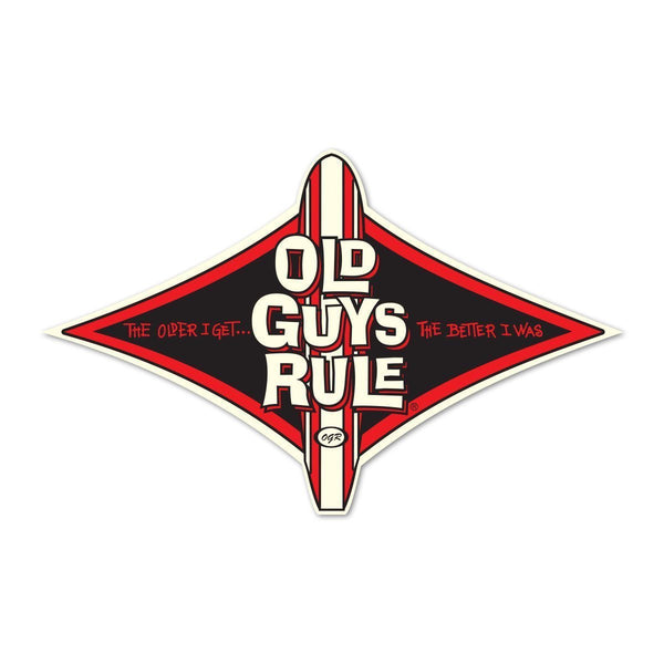 OGR Red Diamond LB Men's T-Shirt Old Guys Rule