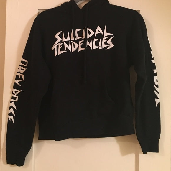 Obey Suicidal Tendencies  Black Fleece Hoodie