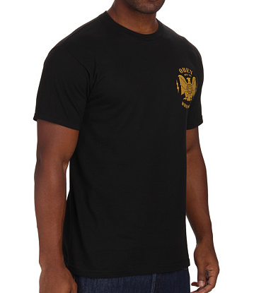Obey Majestic Eagle T-Shirt Black