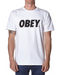 Obey Font T-Shirt White
