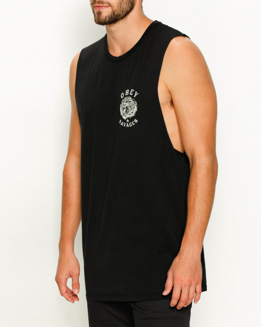 Obey Tiger Savages Muscle Tank