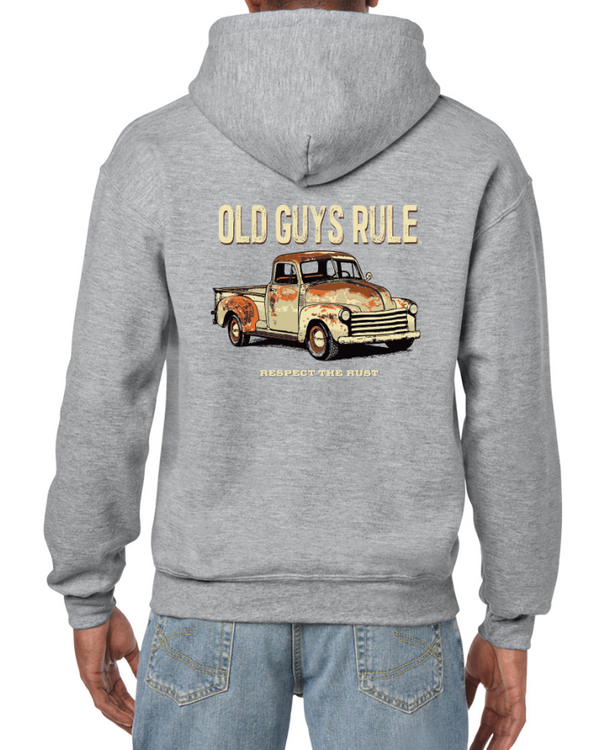 Old guys top rule sweatshirt