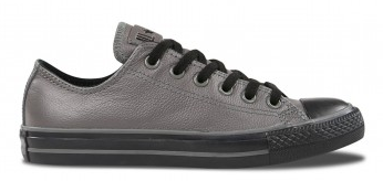 Converse All Star Chuck Taylor Charcoal Leather Ox 132099C Famous Rock Shop 2300 NSW Australia