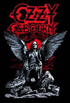 Ozzy Osbourne Angel Wings Unisex Tee Famousrockshop.