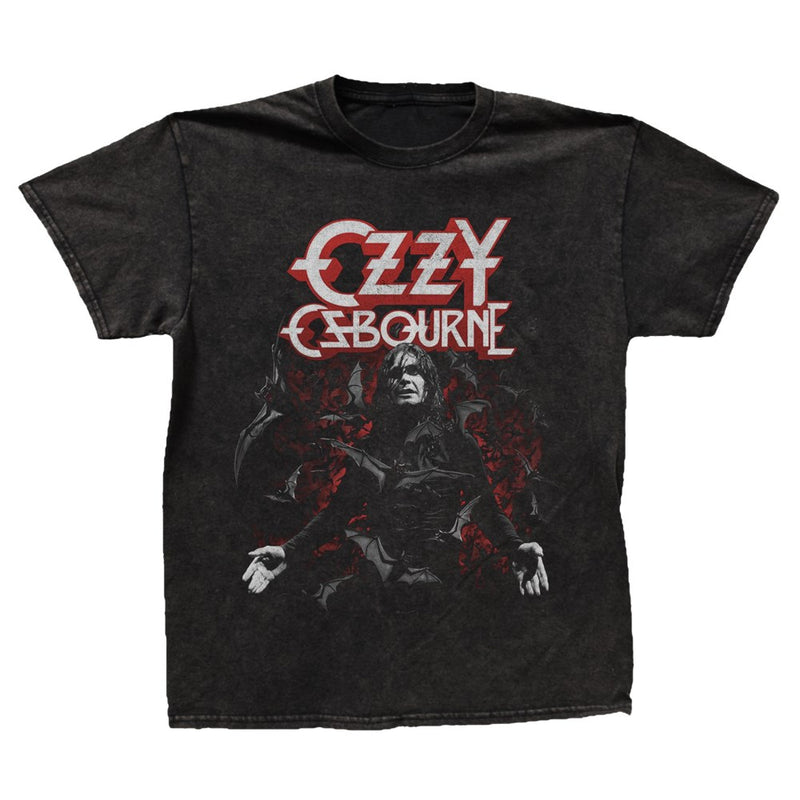 Ozzy Ozbourne Bats Unisex T-Shirt Vintage Wash