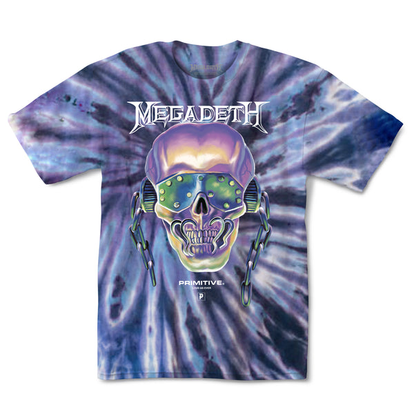 Primitive x Megadeth Rattlehead Tye Dye