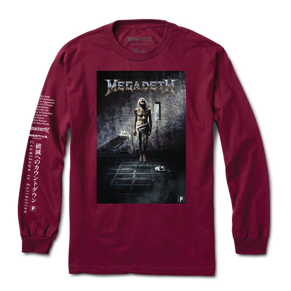 Primitive x Megadeth Long Sleeve Tee Skin