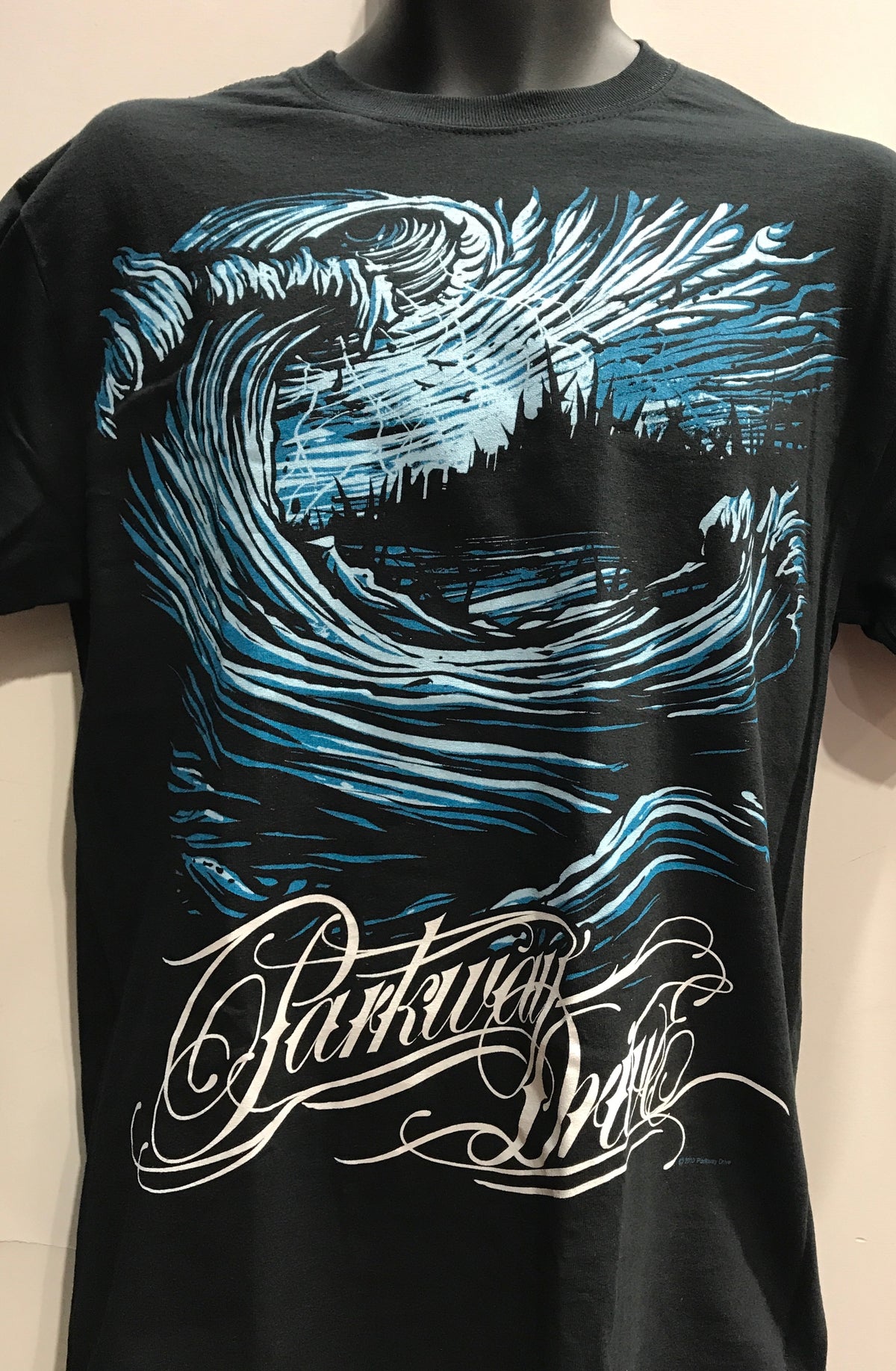 PARKWAY DRIVE WAVE BLACK T-SHIRT