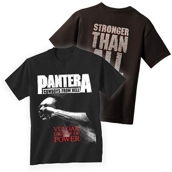 Pantera Cowboys from Hell Vulgar DISPLAY OF POWER T-Shirt