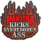 Pantera Patch Kicks iron on