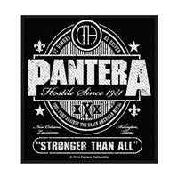 Pantera Stronger Than All SPR2752 Sew on Patch Famousrockshop