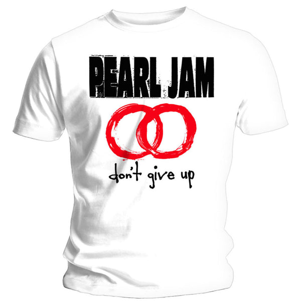 Pearl Jam Dont Give Up rock band t-shirts