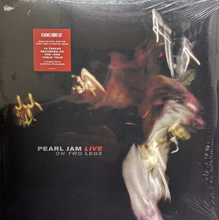 Pearl Jam Live On Two Legs RSD 2 Clear VINYL LP